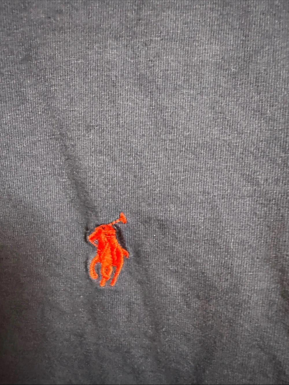 Polo by Ralph Lauren Navy Long-Sleeve Crewneck with Red Pony large. #28